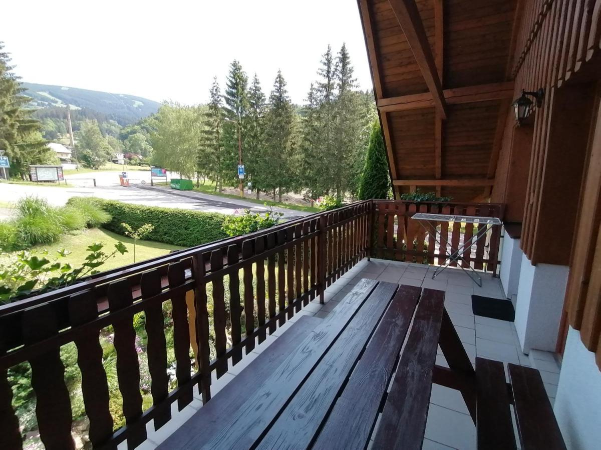 Apartmany 670 Pod Lysou Horou โรกีนีซ นัด ยีเซอโร ภายนอก รูปภาพ